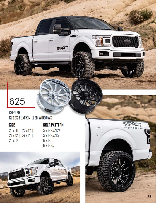 825 Off Road Wheels